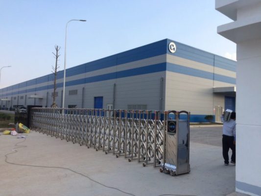 Cổng tự động mang lại lợi ích gì cho nhà máy
