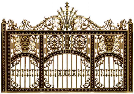 Hàng rào phù hợp phong cách châu Âu, giới quý tộc