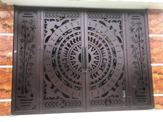 mẫu cổng sắt CNC đẹp 2 mẫu cổng sắt CNC đẹp 2