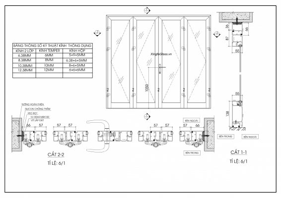 Một trong những bản vẽ cửa xoay theo yêu cầu của khách hàng Một trong những bản vẽ cửa xoay theo yêu cầu của khách hàng