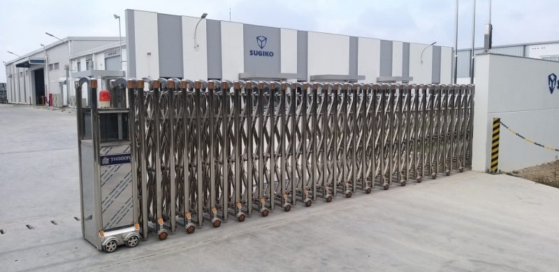 Ưu điểm sản phẩm cổng xếp nhôm Tổng hợp các mẫu cổng xếp inox