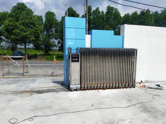 Cổng xếp mang lại tính thẩm mỹ Cổng xếp đảm bảo tính thẩm mỹ
