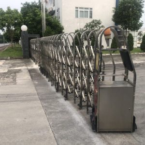 Giới thiệu cửa cổng xếp trượt tự động