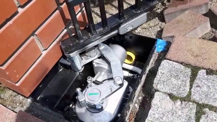 Hộp điều khiểnmotor cổng âm sàn