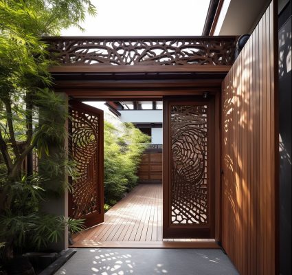 ưu điểm cổng âm sàn tự động Thiết kế âm sàn tinh tế, bảo vệ tối ưu