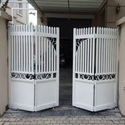 ưu điểm cổng âm sàn tự động Vận hành êm ái, gần như không phát ra tiếng ồn