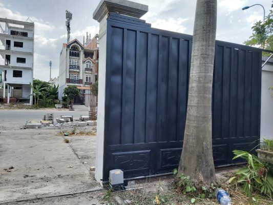 ưu điểm cổng lùa tự động Tối ưu hóa diện tích sử dụng
