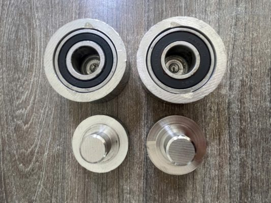 Bộ bản lề cối xoay dưới Bộ bản lề cối xoay
